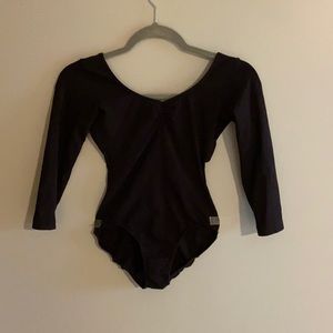 Bloch 3/4 sleeve cotton leotard